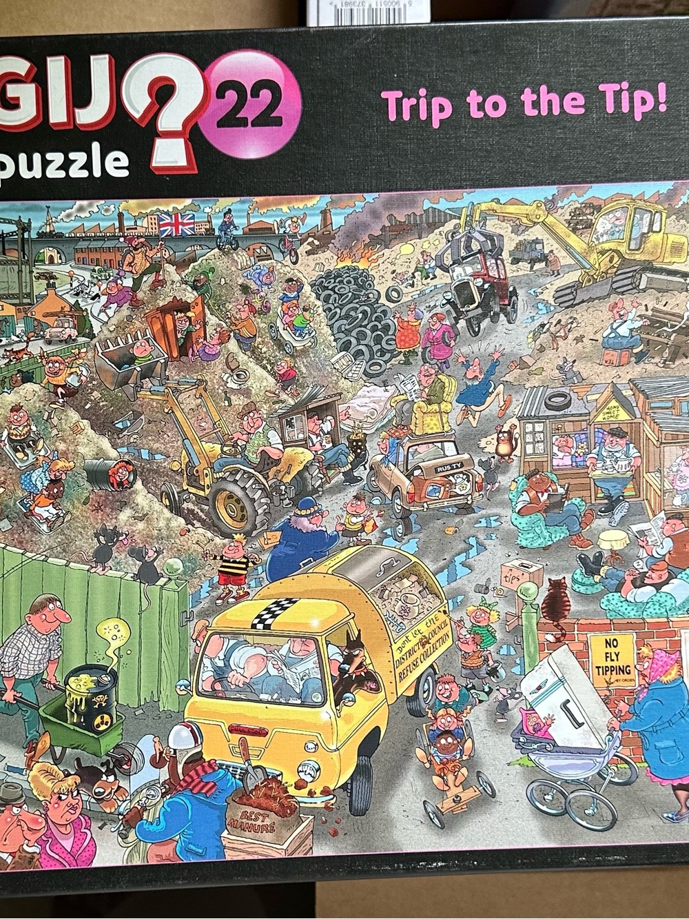 Wasgij Wacky Trip to the Tip 1000 piece Puzzle